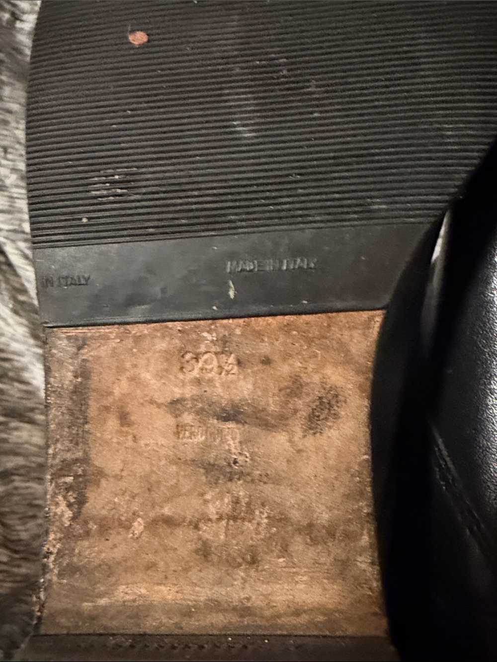 Alexander Wang Black Leather Mid-Calf Strap Boots - Picture 8 of 11